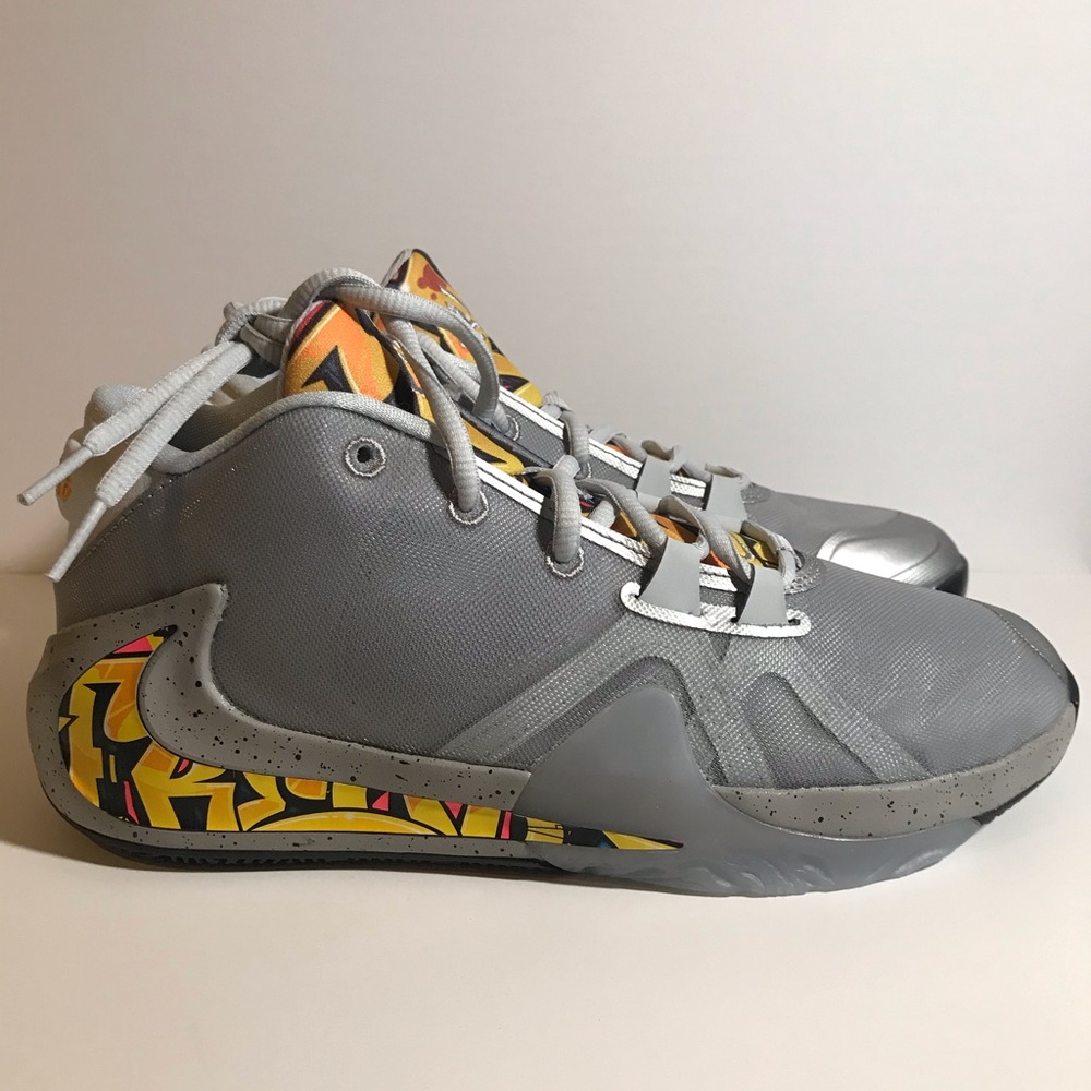 Nike Zoom Freak 1 GS “Graffiti” BQ5633 005 Size 7Y